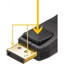 Goobay 64849 DisplayPort-kabel 1 m zwart (64849)