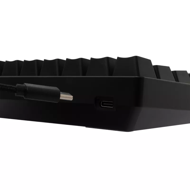 Mechanisch toetsenbord White Shark Shinobi-2 Blue Switch zwart US-layout