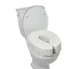 Zachte verhoogde toiletbril, 5 cm