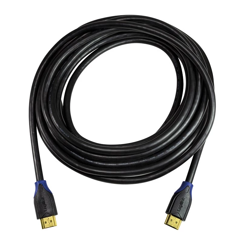 LogiLink CH0067 HDMI-kabel 15 m HDMI type A (standaard) zwart