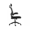 Gamingstoel Sandberg ErgoFusion Basic gevoerde zitting mesh rugleuning zwart