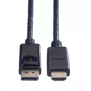 DisplayPort-kabel VALUE DP - HDTV M/M 2 m