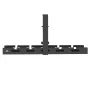 Onderdesk kabelorganizer MACLEAN MC-105 B, staal, verstelbaar, geschikt voor tafelbladen van 0,5–50 mm, max. belasting 5 kg, zwart