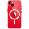 Hoesje Apple iPhone 14 Clear Case met MagSafe
