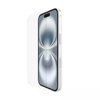 Schermbescherming Belkin ScreenForce voor iPhone 16 schokbestendig krasbestendig