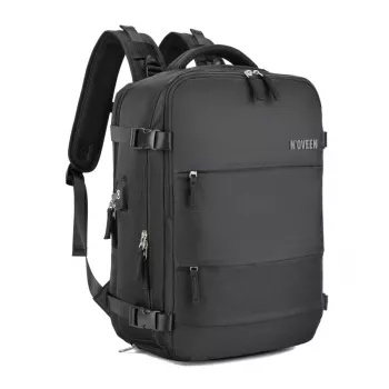 Rugzak NOVEEN CTB400 unisex 25 L, polyester, 40×25×20 cm, zwart