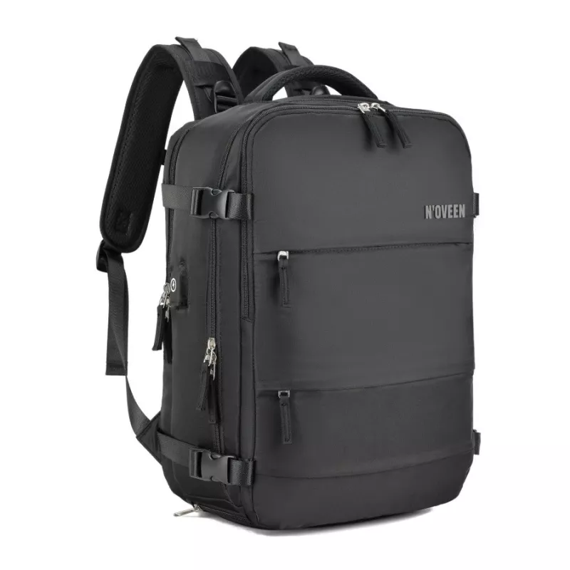 NOVEEN CTB400 handbagage-reisrugzak, 40x20x25 cm, zwart