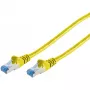 Netwerkkabel S/CONN 75715-Y geel 5m Cat6a S/FTP