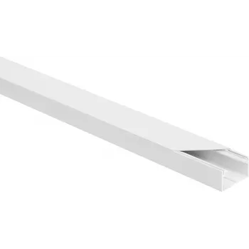 Elektrische installatielijst compleet WIT LS 40x25 2m (verpakking van 10)