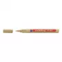 Edding 751 goud marker goud wit 1 mm