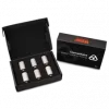 Thermal Grizzly DeltaMate Verlengfitting MF28, mat nikkel, 6-pack (TG-DM-FIT-6208)