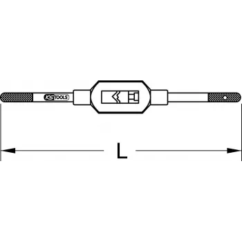 KS Tools verstelbare wringijzer M3-M12 (331.0013)