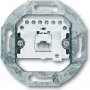 Busch-Jaeger 0230-0-0227 grijs - wit stopcontact (2CKA000230A0227)