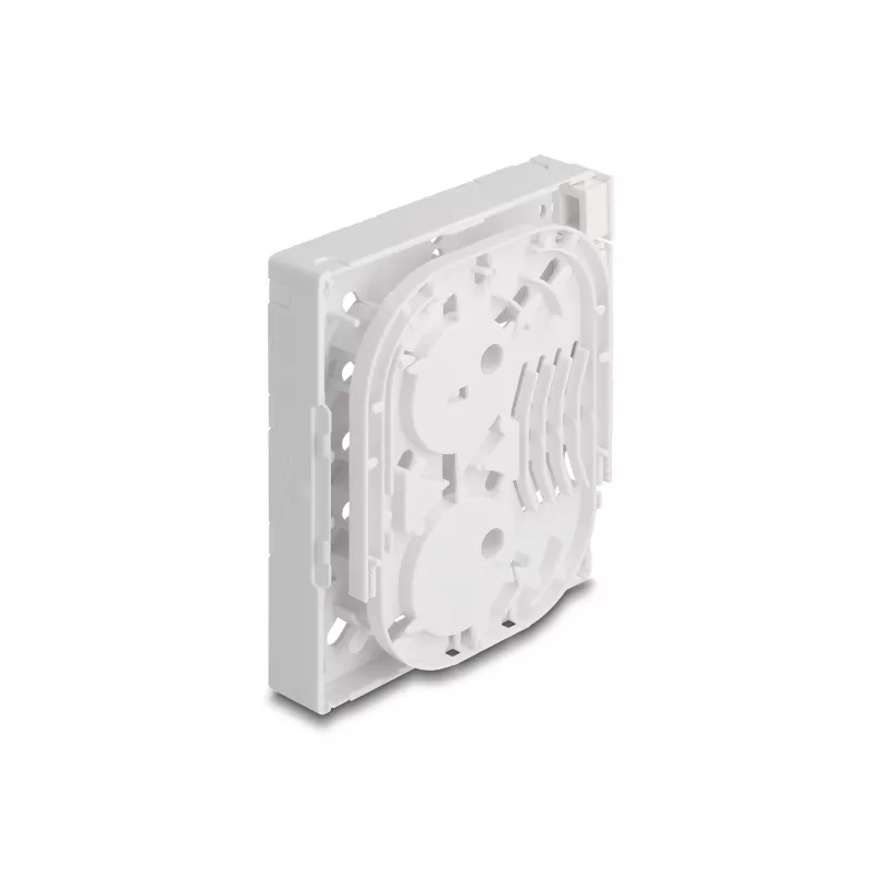 DeLOCK glasvezel-aansluitdoos FTTH wandmontage 4 x SC simplex LC duplex wit