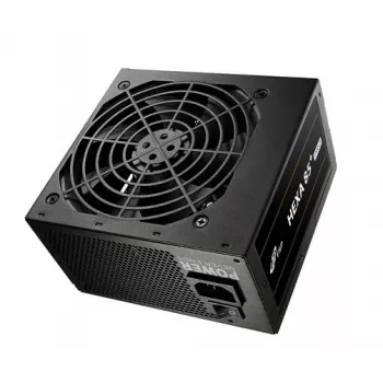 FSP HEXA 85+ PRO 650W voeding ATX ATX2.5 zwart, 650 W, 100 - 240 V, 50 - 60 Hz, 9 - 4 A, Active, 100 W