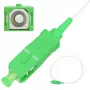 Pigtail SC/APC singlemode Extralink G.657.A1 900µm FTTH 1,5 m, easy strip, wit