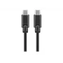 KAB Goobay USB-C™ 3.1 Generation 1 kabel, zwart, 2m USB-C™-stekker > USB-C™-stekker