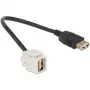 USB-kabel DeLOCK 86329 0,24 m zwart