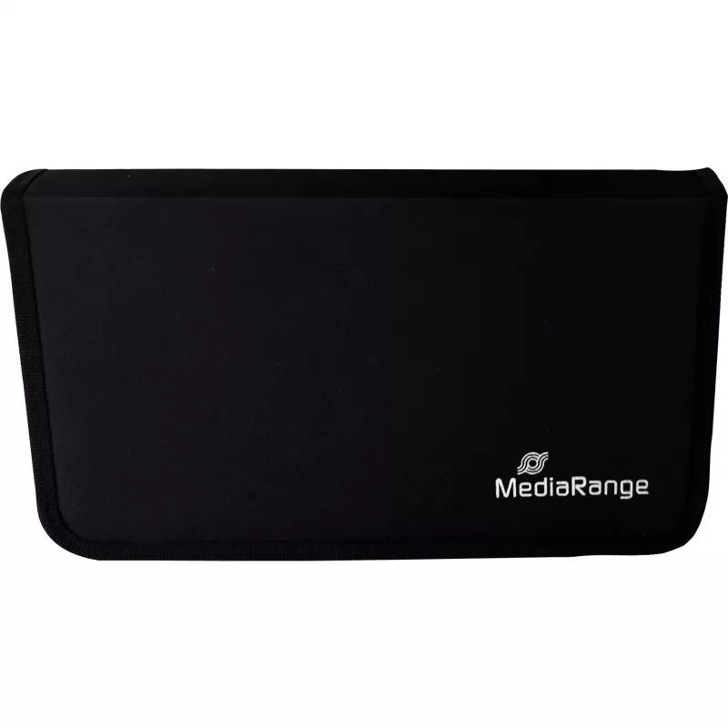 CD-wallet MediaRange voor 48 cd's/dvd's zwart (BOX51)