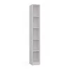 top e shop boekenkast REGAŁ R25 25 cm wit – uit één deel bestaande boekenkast