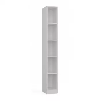 top e shop boekenkast REGAŁ R25 25 cm wit – uit één deel bestaande boekenkast