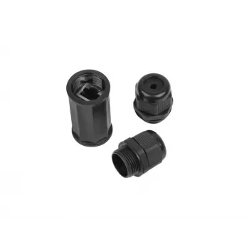 Kabeladapter RJ-45 Lanberg AD-RJ45-OS6-IP67 zwart