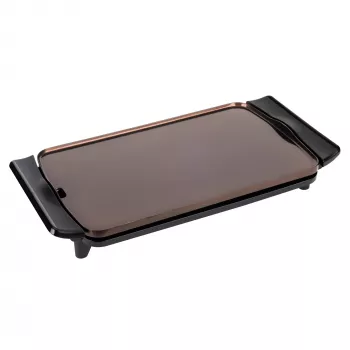 Contactgrill JATA JEGR0550 2500 W zwart aluminium rechthoekig
