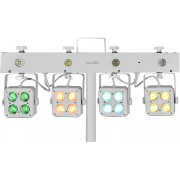 LED-lichtset EUROLITE KLS-180 Compact 180 W RGB – compacte podium-/feestverlichting, 180 W, RGB