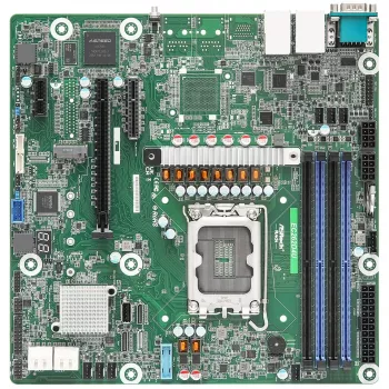 Moederbord ASRock EC262D4U Intel C262 LGA 1700 micro ATX, 4× DDR5 DIMM, 8× SATA III, 2× LAN, 1× M.2