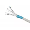 Netwerkkabel Extralink Twisted-Pair CAT6A FTP (F/FTP) V2 indoor 500M grijs
