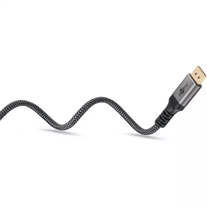 Pro Displayport 1.4 Sleeved - DisplayPort-kabel - 2m - zwart