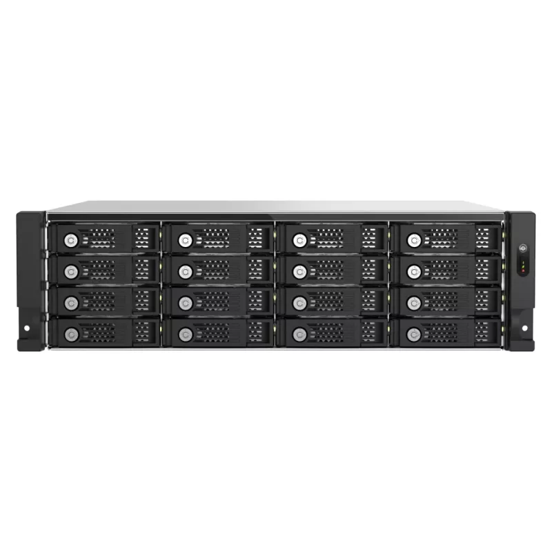 QNAP - TL-R1600PES-RP - schijven-array - 16 bays (SATA-600 / SAS-3) SAS 12Gb/s (extern) rackmontage 2U