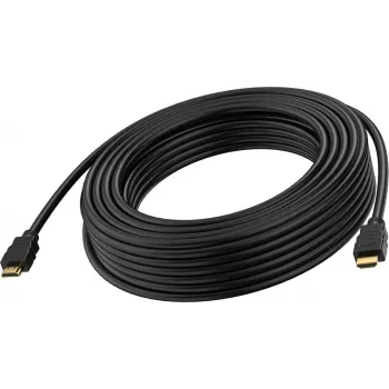VISION - Highspeed - HDMI-kabel - HDMI mannelijk naar HDMI mannelijk - 10,0m - dubbele isolatie - zwart - bandbreedte van 48 Gbps, ondersteuning van 8K 60 Hz (