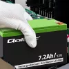 Qoltec 53062 AGM-accu | 12V | 7,2 Ah | max 108A