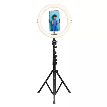 Agfa Arl11xl ring light LED ring 11 inch + statief + afstandsbediening