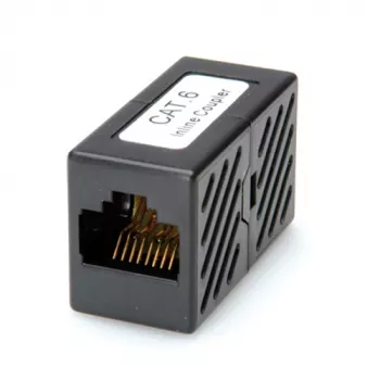 RJ-45 modulaire koppelaar ROLINE Cat.6 onafgeschermd zwart
