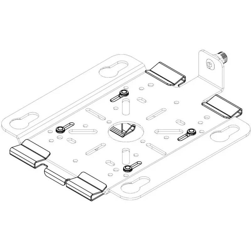 WLAN-accesspoint T-bar-houder Lancom Systems LX-7000 voor LX-7500 LX-7300, wit, 5-pack