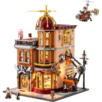 Steampunk Flying Club, constructiespeelgoed