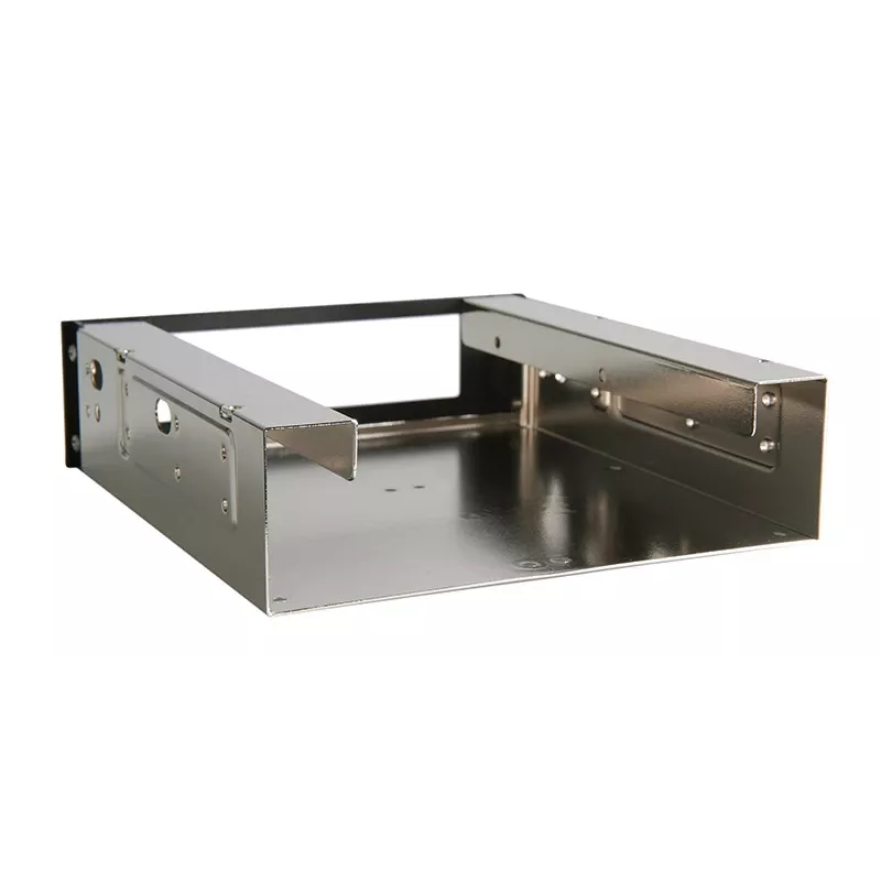 SilverStone FP55 - opslaginbouwadapter - 13,30cm (5,25) naar 3.5 / 2.5 - zwart