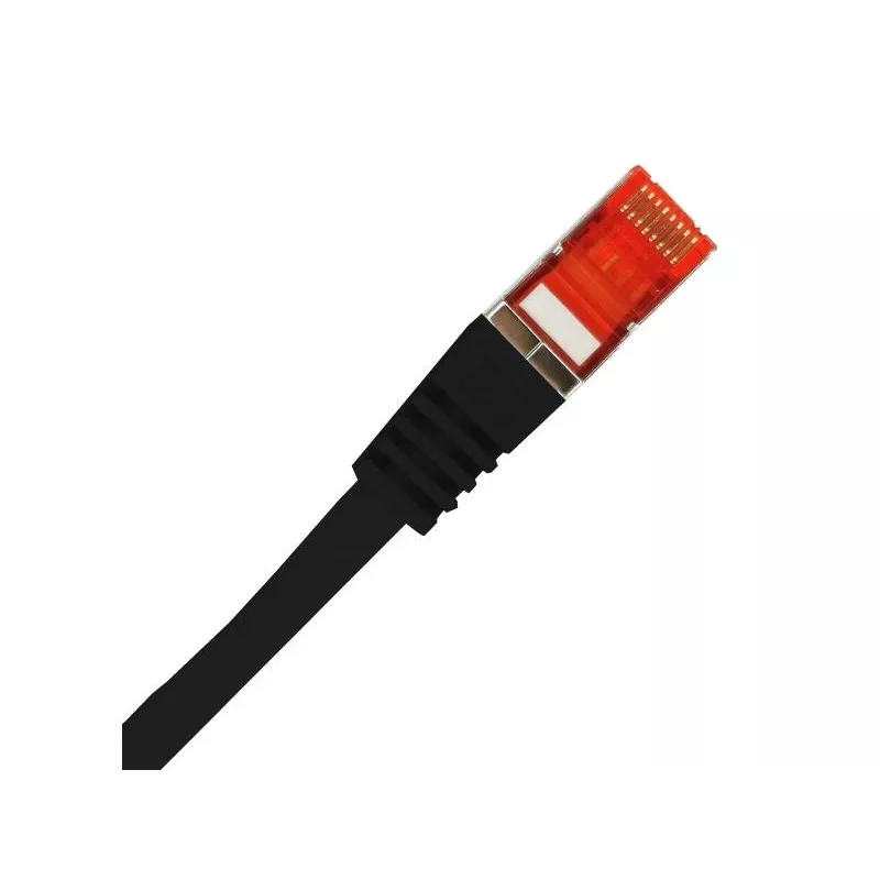 Alantec KKS6CZA0.5 patchkabel F/UTP Cat.6 PVC 0,5 m zwart