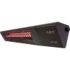 Infraroodverwarming SUNRED PRO25W-SMART, wandgemonteerde driehoek donker, 2500 W, zwart, IP55
