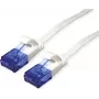 VALUE patchkabel Cat.6A (klasse EA) UTP, extra plat, wit, 1,5 m (21.99.2064)