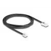 Telefoonkabel DeLOCK 88036 RJ45 naar RJ11 2 m zwart