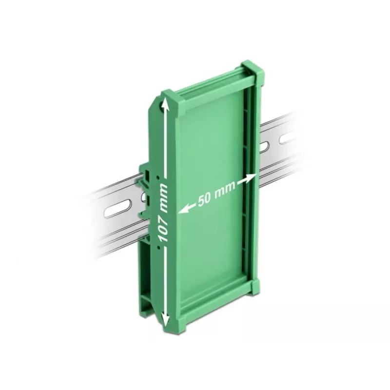 Printplaathouder DeLOCK 66572 107 mm voor DIN-rail
