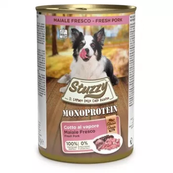 STUZZY Monoprotein varken - natvoer voor honden - 400 g