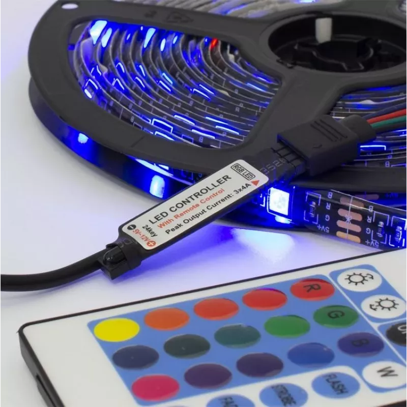 White Shark Helios LED-05 RGB-ledstrip met afstandsbediening