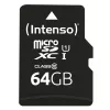 Geheugenkaart Intenso 64GB MicroSDXC UHS-I Class 10 3423490