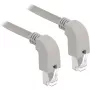 Netwerkkabel DeLOCK 85877 Cat6a S/FTP 1m grijs