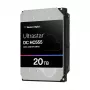 WD Ultrastar DC HC555 - harde schijf - datacenter - 20TB - intern - 3,5 (8,9 cm) - SAS 12Gb/s - 7200 rpm - buffer: 512MB (0B47749)