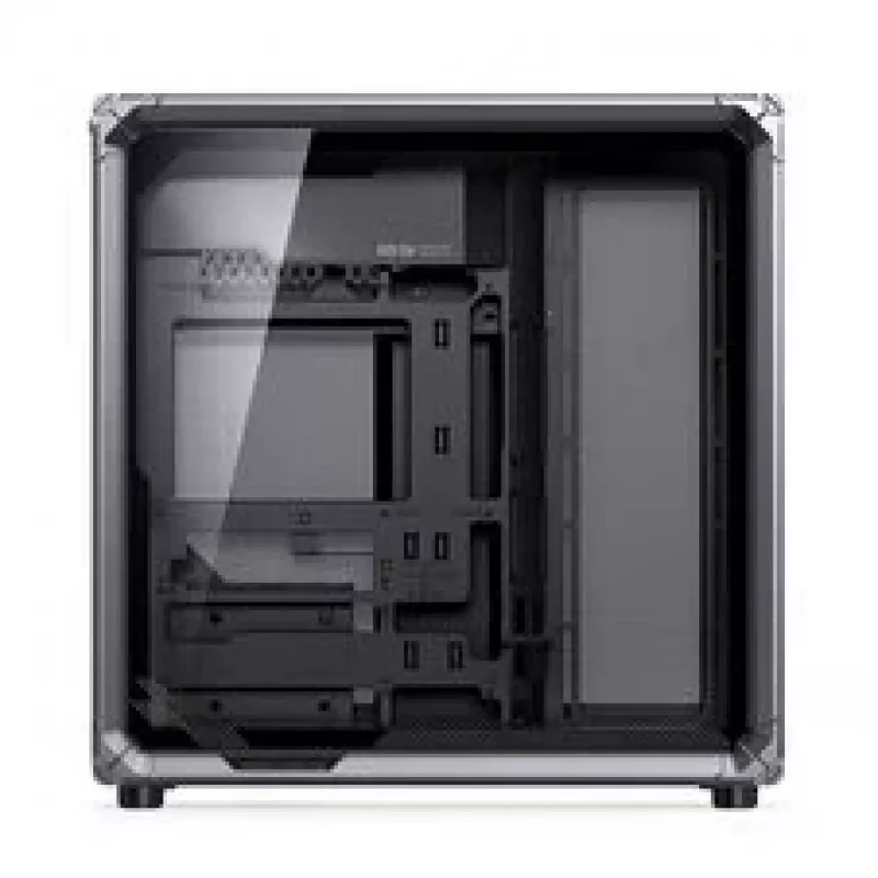 Jonsbo X400 Pro ATX midi-tower pc-behuizing met tempered-glass zijpaneel, grijs